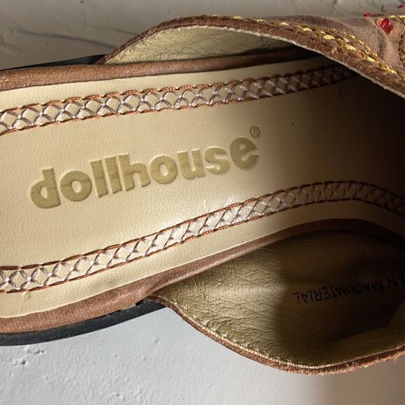 Women's Western Wedge Slip Ons Size 8 - Picture 3 of 5